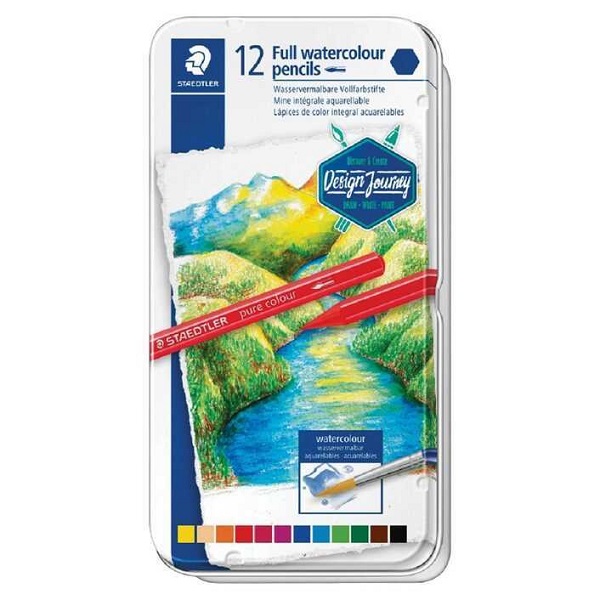 AQUARELL COLOUR PENCIL STAEDTLER 12'S -14610