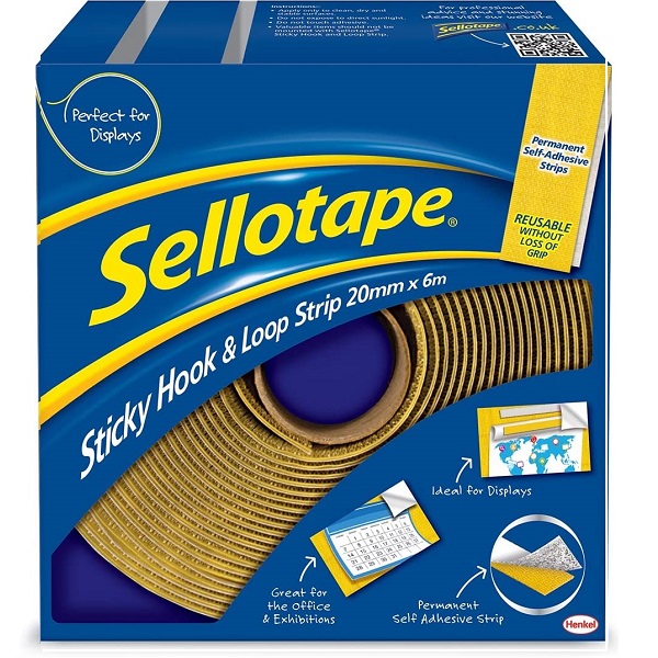 TAPE HOOK AND LOOP EXTRA STRENGTH