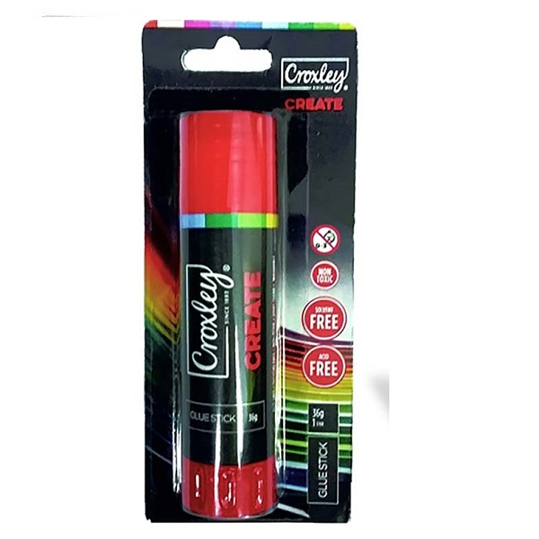 GLUE STICK 36G CROXLEY CREATE CARDED ADH136CI