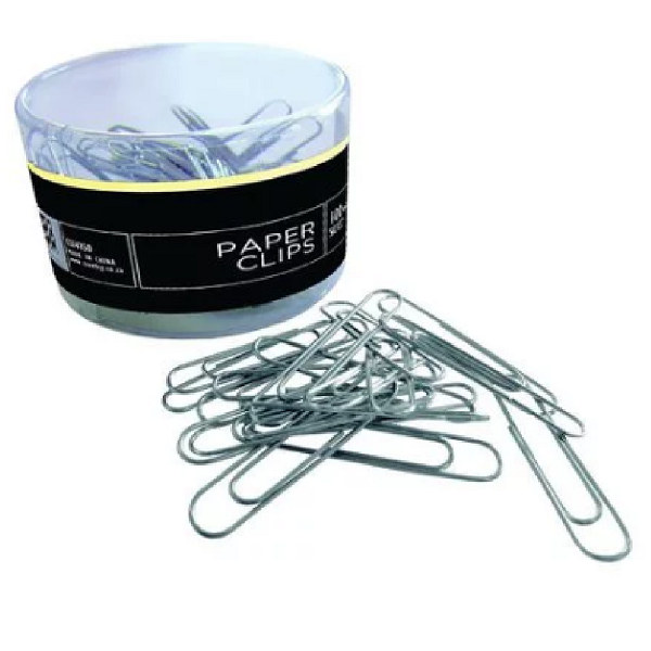 PAPER CLIP 50MM CLI4150 SILVER CROXLEY