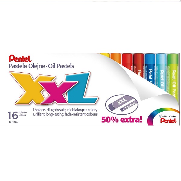 PAINT PASTELS  OIL PENTEL XXL 16PK