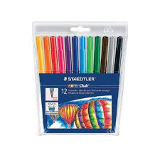FIBRE TIP PEN, NORRIS, 12 PS WALLET STAEDTLER