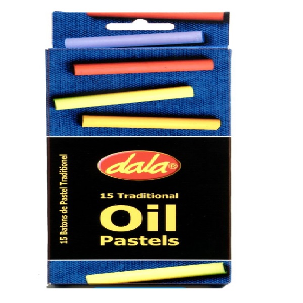 PASTEL OIL, DALA 15 PIECE